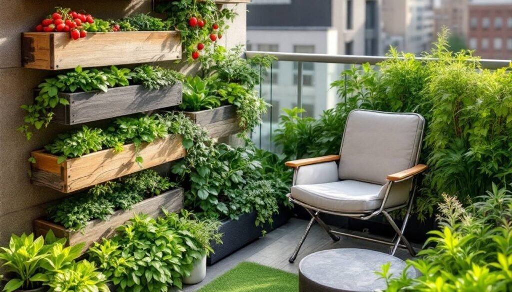 Balcony Vegetable Garden