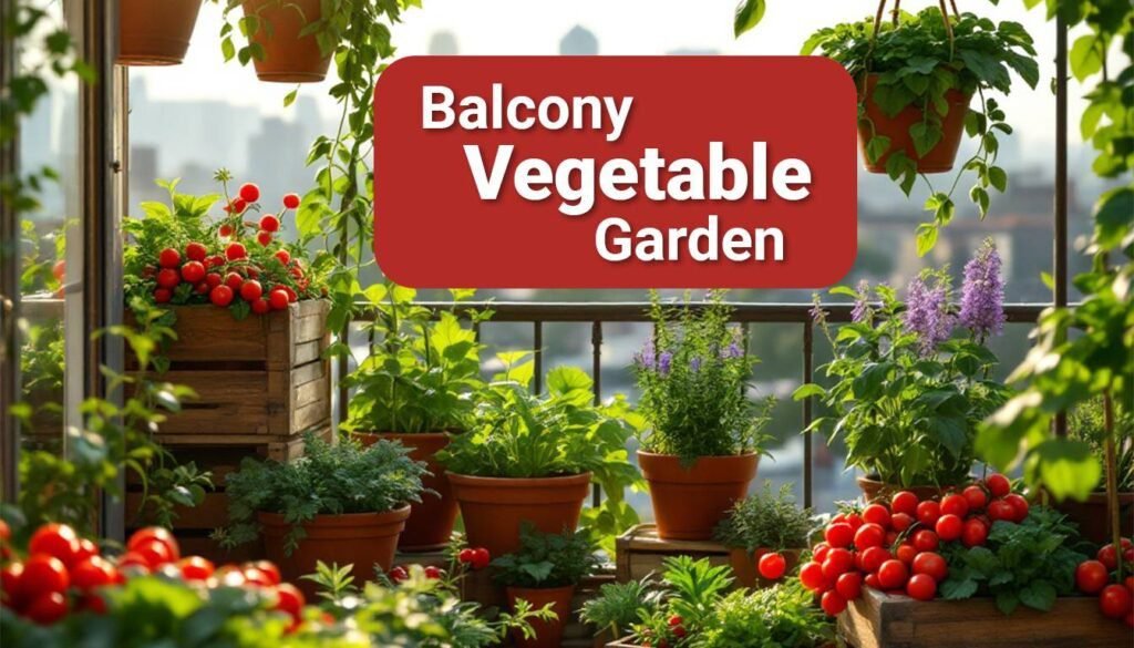 Balcony Vegetable Garden