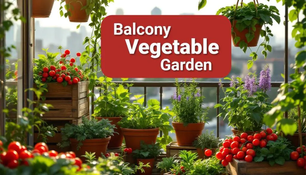 Balcony Vegetable Garden