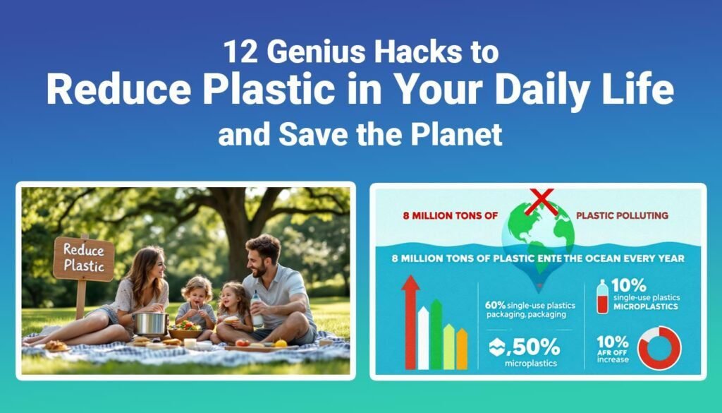 12 Genius Hacks to Reduce Plastic in Your Daily Life and Save the Planet