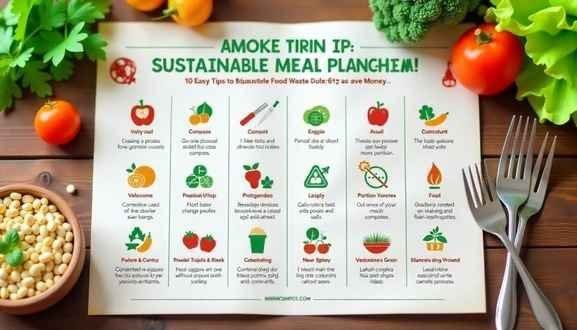 Sustainable Meal Planning: 10 Easy Tips to Reduce Food Waste and Save Money