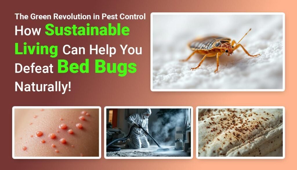 The Green Revolution in Pest Control: How Sustainable Living Can Help You Defeat Bed Bugs Naturally!
